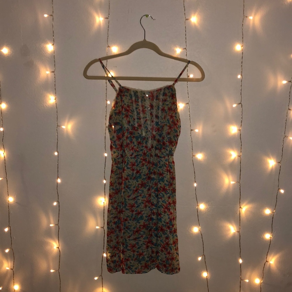 floral midi dress